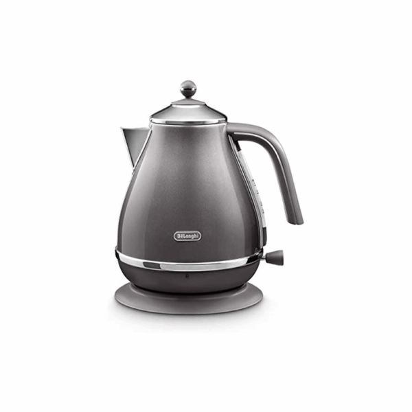 DELONGHI ICONA METALLICS 1.7L KETTLE GREY - Image 1