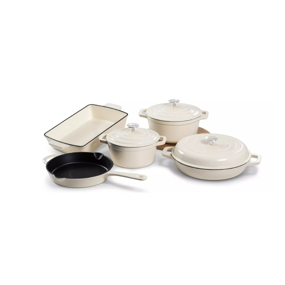 Untitled design (44) KIT 8PC SET NOUVELLE CAST IRON-BUTTERMILK - Image 1